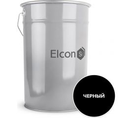 Грунт-эмаль по ржавчине Elcon 3 в 1 черный, 25 кг 00-00461444 