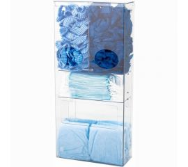 Органайзер для одноразовых СИЗ Evdar настенный, халаты, 2 вида СИЗ, медицинские маски O23010 