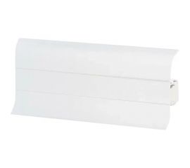 Напольный плинтус Центурион Lider 289 (62 мм; глянцевый; белый) 71393 