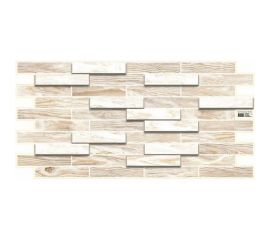 Декоративная панель пвх Центурион 980x480 (дерево дуб беленый; 3 мм; 1 шт.) 42925 