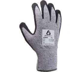 Перчатки для защиты от порезов с нитриловым покрытием Jeta Safety размер М/8 JCN061-8/M 