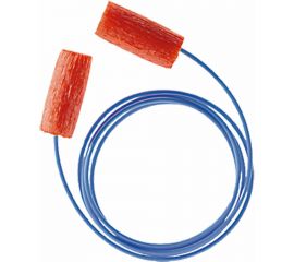 Противошумные вкладыши-беруши Honeywell Howard Leightl МАТРИКС ОРАНЖ из вспененного полиуретана, со шнурком, 1 пара 1012521 