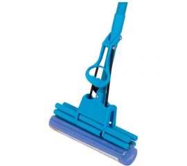 Отжимная швабра Рыжий кот МорР-08 с насадкой ПВА 2 ряда роликов 007798 