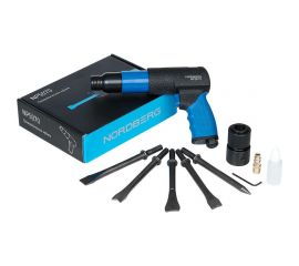 Пневмозубило NORDBERG с комплектом насадок NP5070 