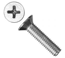 Винт с метр. резьбой крепежная техника потай, din 965, 6x35, 5 шт. 38470 