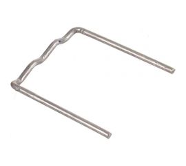 Скобы волнового типа для ремонта пластиковых деталей (0.8 мм, 100шт.) WIEDERKRAFT WDK-65084 