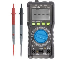 Цифровой профессиональный мультиметр HOEGERT TECHNIK HT1E600 