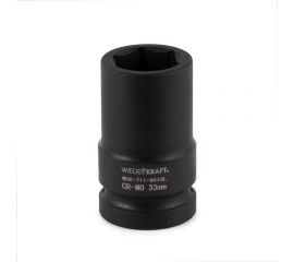 Головка торцевая ударная глубокая 6-гранная (33 мм; 1"") WIEDERKRAFT WDK-711-8033L 