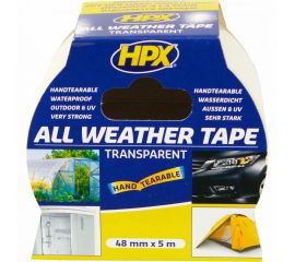 Универсальная ремонтная лента HPX AT4805 прозрачная, 48 мм х 5 м 5425014228199 