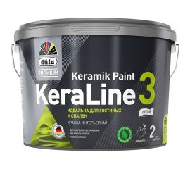 Краска Dufa Premium ВД KeraLine 3, база 1, 2,5 л МП00-006513 