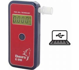 Алкотестер Динго Е-010 полная комплектация AE010F 
