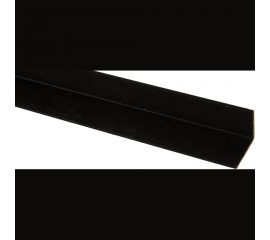 Уголок ПВХ GAH ALBERTS черный 1000х20х25х2мм, 479046 