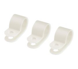 Нейлоновая крепежная скоба TDM СКН-16, белая, 100 шт. SQ0514-0205 