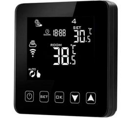 Термостат сенсорный KT-300 с Wi-Fi для внутрипольных конвекторов черный TECHNO RH040011549 