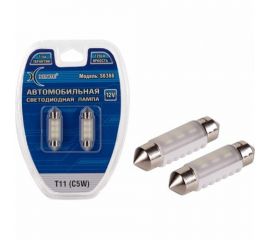 Автомобильная лампа XENITE S6366 12 В, Т11/C5W, 2 шт. 1009323 