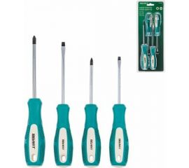 Набор отверток ВОЛАТ 4 шт., SL4x75,SL5x100,PH1x75,PH2x100 17085-04 