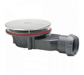 Сифон для душевого поддона Wirquin SLIM сверхплоский сухой затвор слив D90 мм 30723365 
