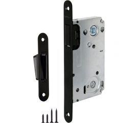 Врезная магнитная защелка Fuaro 5300-M-WС BL черный 41453 