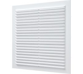 Решетка вентиляционная вытяжная АБС 234х234 мм белая ERA 2323С 