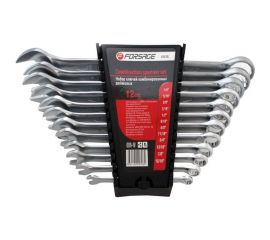 Набор комбинированных ключей Forsage дюймовых, 12 предметов F-5121S 
