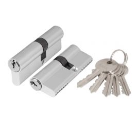 Цилиндровый механизм Ajax AZ100/90 mm (40+10+40), CP хром, 5 кл. 43849 