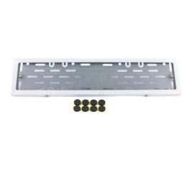 Металлическая рамка номерного знака с металлическим адаптером в сборе DolleX SPL-24 