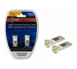 Автомобильная лампа XENITE CAN 806 12 В, Т10/W5W, 60 Лм, 2 шт. 1009316 