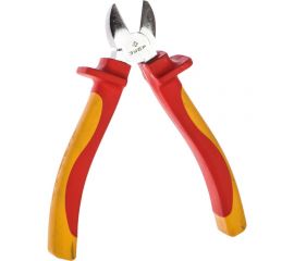 Диэлектрические высоковольтные бокорезы до 1000В, 160мм Зубр ЭКСПЕРТ ЭЛЕКТРОМОНТАЖНИК 22145-5-16 