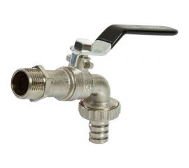 Кран водоразборный шаровой VRT 1/2 рукоятка, с носиком 522217 