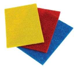 Абразивные салфетки для удаления стойких загрязнений ЛАЙМА 13х9х0,5 см, комплект 3 шт. 601564 