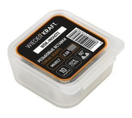 Резьбовые вставки WIEDERKRAFT M4x0,7, 2,5d, 10 предметов WDK-IN04072 