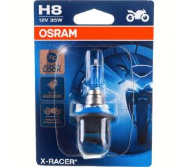 Автолампа OSRAM H8 35 PGJ19-1 X-RACER XENON 4200К 12V, 1, 10 64212XR-01B 