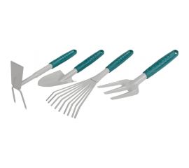 Садовый набор RACO:совок 4207-53481, мотыжка-53486, грабли веерные-53492, вилка посадочная-53496 4225-53/498 