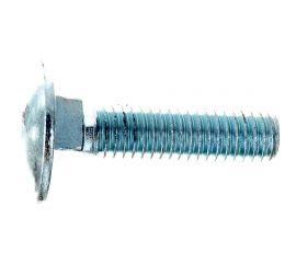 Мебельный болт КРЕП-КОМП цинк, DIN603, 6х25, пр. 5.8, фасовка 300 шт. бм625ф 