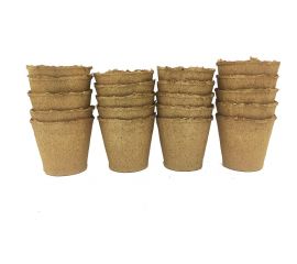 Набор торфяных горшочков ЛЕТО 110 мм, 100 мм, 20 шт. 97901 