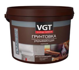 Укрывающая грунтовка для внутренних работ VGT ВД АК 0301 3 кг 11605648 