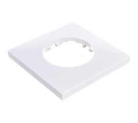 1-постовая рамка LK Studio квадратная, белая, LK Vintage-Quadro 884104-1 