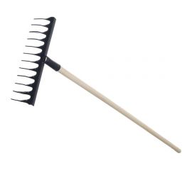 Витые грабли Gigant 12-зубые, порошковая окраска, с черенком GAV-16 