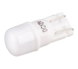Автолампа SKYWAY диод T10 (W5W) 12V 3 SMD диодов, без цоколя 1-конт., белая в салон S08201507 