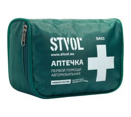 Автомобильная аптечка STVOL, текстильный футляр SA03 