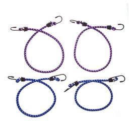 Резинка для крепления багажа SKYWAY 4 шт, крючки метал S06001003 