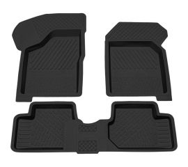 Салонный резиновый коврик REZKON для LADA Samara 2108-2115 Brand черный 1039010100 