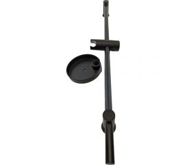 Душевая стойка MYNAH черный, с держателем для лейки и мыльницы M9020-1E 