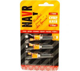Суперклей 3 в 1 Navr 3 г NVS3IN1 
