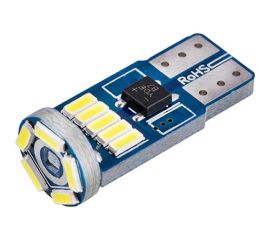 Автолампа SKYWAY диод, T10 (W5W), 12 В, 15 SMD диодов, без цоколя, 1-конт., белая S08201498 
