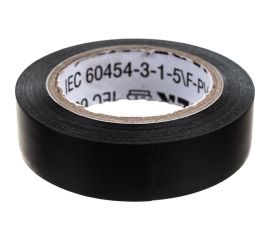 Изолента BERNER черная, 15 мм х 10 м 299970 