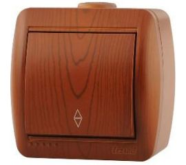 Проходной выключатель Lezard, NATA, сосна, 710-0800-105 