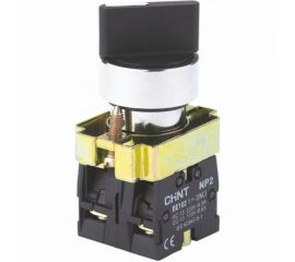 Переключатель CHINT NP2-BD21 2 полож. с фиксацией 1НО IP40 574847 