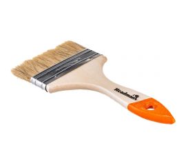 Кисть HEADMAN малярная плоская "Бейсик" натуральная щетина 4 д. 100мм 682-007 