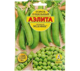 Семена Аэлита Горох овощной Медовик Лущильный, 25 г 4601729045011 